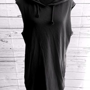 Black Women’s Cut Off Dress, Long Fit Top, Unworn*